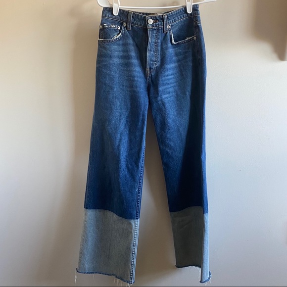 Reformation Denim - Reformation Two Tone Jeans